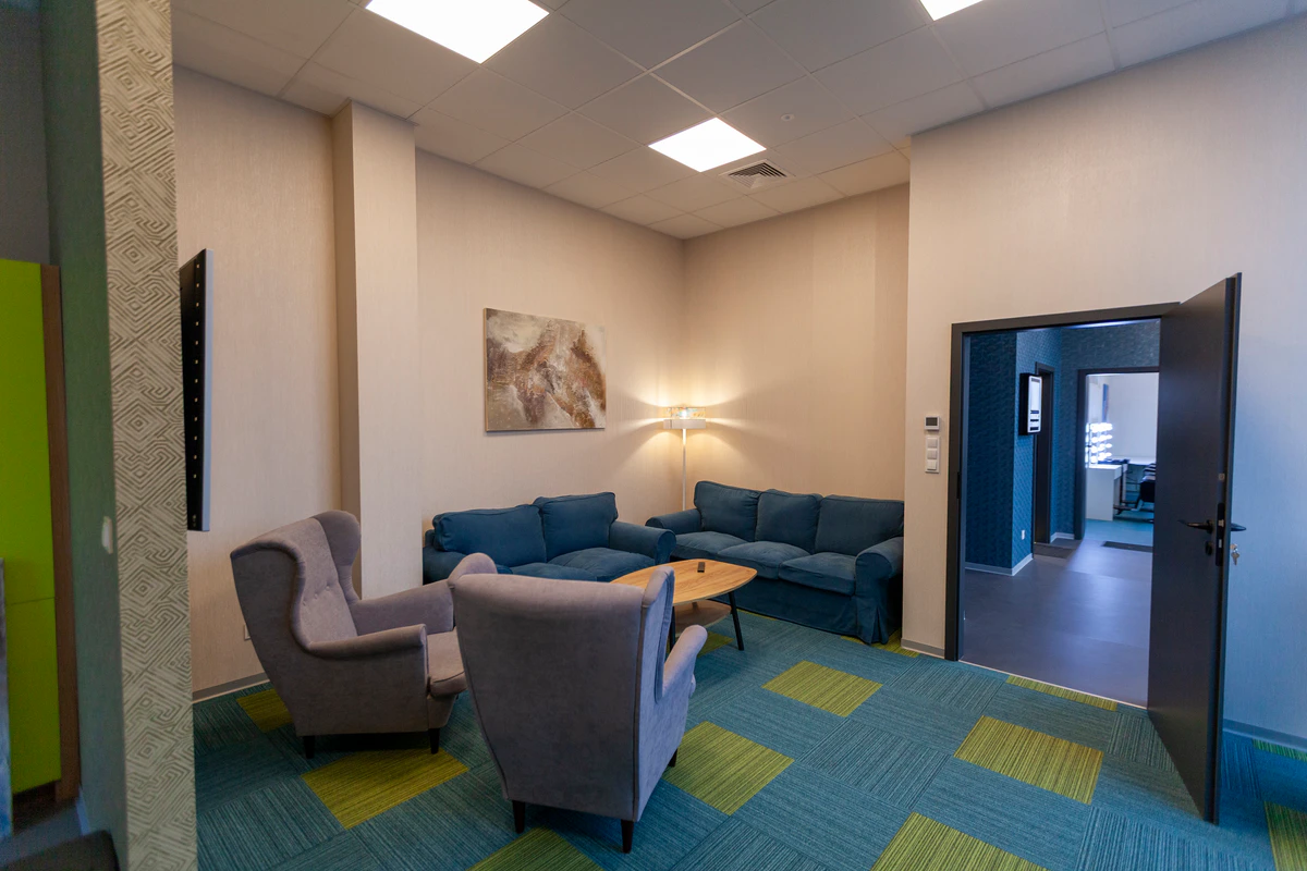 Lounge for the crew and cast
